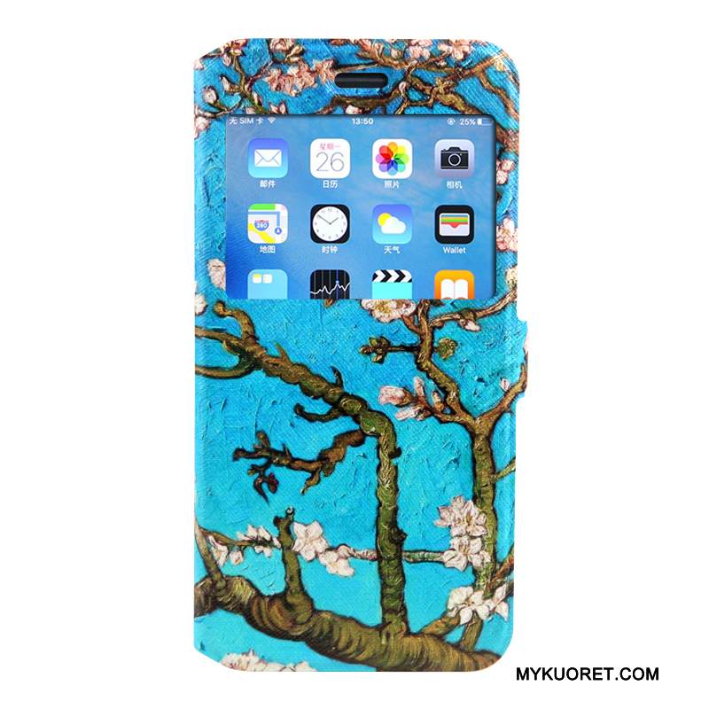 Kuori iPhone 7 Plus Maalaus Murtumaton Jauhe, Kotelo iPhone 7 Plus Silikoni Puhelimen Kuoret