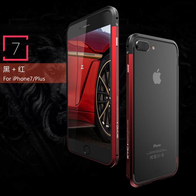 Kuori iPhone 7 Plus Metalli Kulta Trendi, Kotelo iPhone 7 Plus Suojaus Murtumaton Puhelimen Kuoret