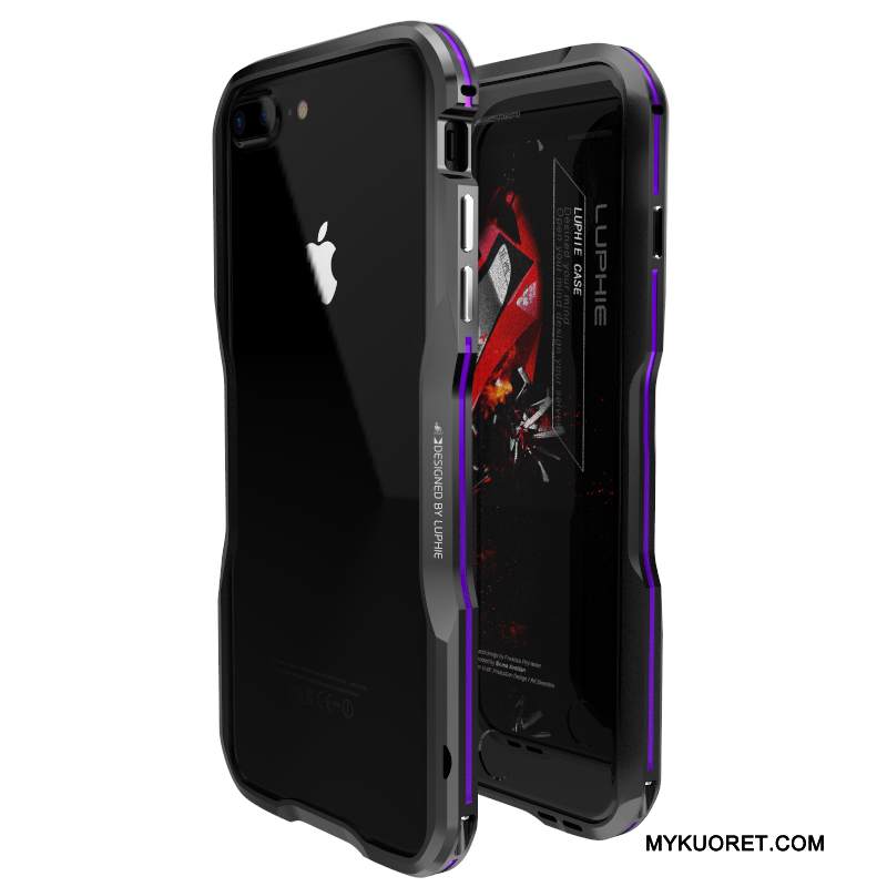 Kuori iPhone 7 Plus Metalli Murtumaton Puhelimen Kuoret, Kotelo iPhone 7 Plus Suojaus Uusi Kulta