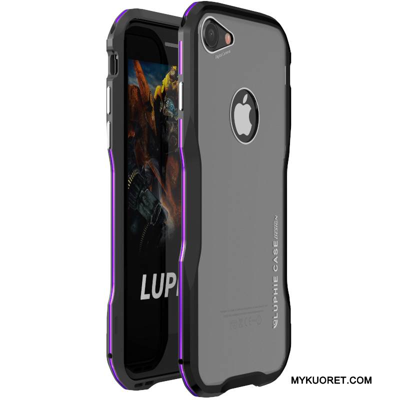 Kuori iPhone 7 Plus Metalli Murtumaton Puhelimen Kuoret, Kotelo iPhone 7 Plus Suojaus Uusi Kulta