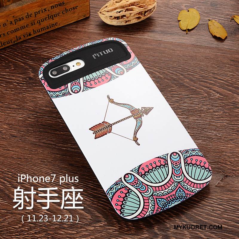 Kuori iPhone 7 Plus Monivärinen Tuuli Puhelimen Kuoret, Kotelo iPhone 7 Plus Silikoni Tähdistö Eurooppa