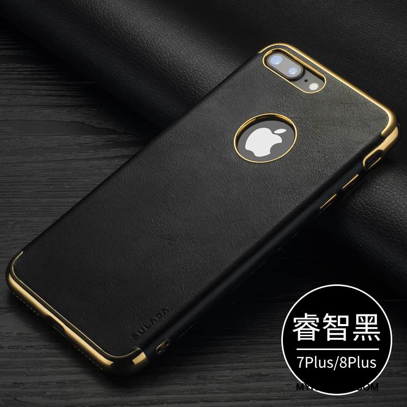 Kuori iPhone 7 Plus Nahka Murtumaton Uusi, Kotelo iPhone 7 Plus Laukut Punainen Puhelimen Kuoret