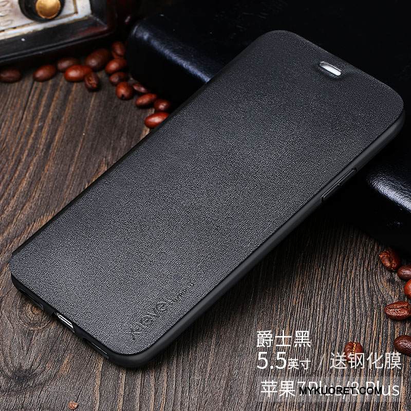 Kuori iPhone 7 Plus Nahka Ohut Ultra, Kotelo iPhone 7 Plus Laukut Puhelimen Kuoret Murtumaton