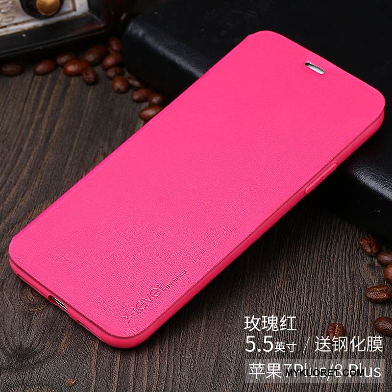 Kuori iPhone 7 Plus Nahka Ohut Ultra, Kotelo iPhone 7 Plus Laukut Puhelimen Kuoret Murtumaton