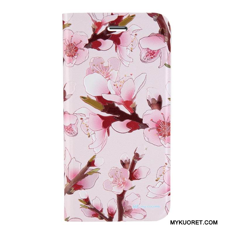 Kuori iPhone 7 Plus Nahka Ulotteinen Puhelimen Kuoret, Kotelo iPhone 7 Plus Kuoret Sininen Murtumaton