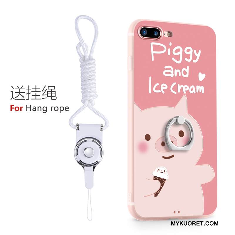Kuori iPhone 7 Plus Sarjakuva Kova Puhelimen Kuoret, Kotelo iPhone 7 Plus Silikoni Ripustettavat Koristeet Tide-brändi