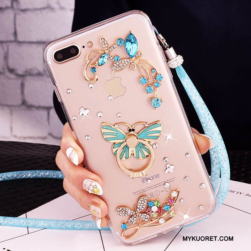 Kuori iPhone 7 Plus Strassi Puhelimen Kuoret Jauhe, Kotelo iPhone 7 Plus Suojaus