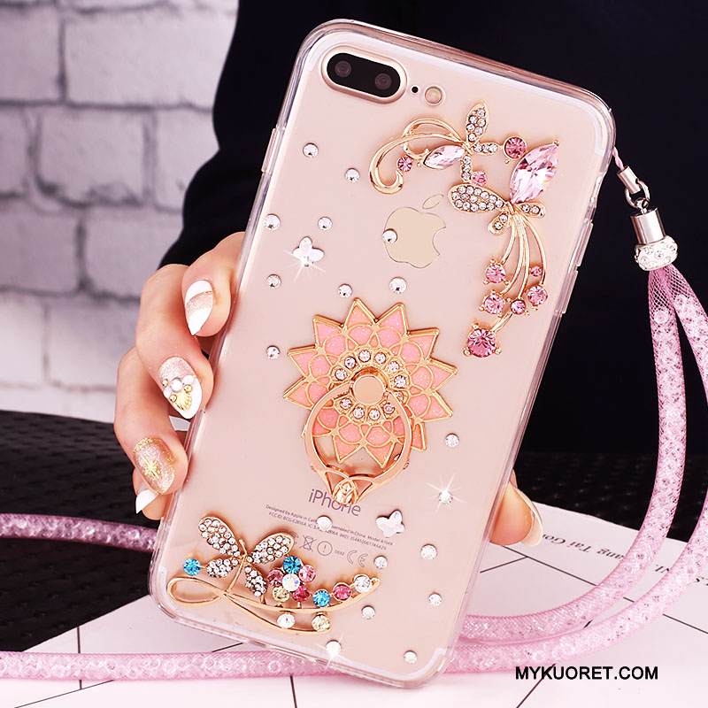 Kuori iPhone 7 Plus Strassi Puhelimen Kuoret Jauhe, Kotelo iPhone 7 Plus Suojaus