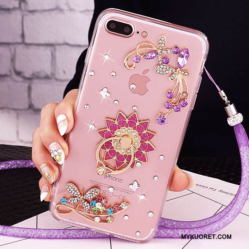 Kuori iPhone 7 Plus Strassi Puhelimen Kuoret Jauhe, Kotelo iPhone 7 Plus Suojaus