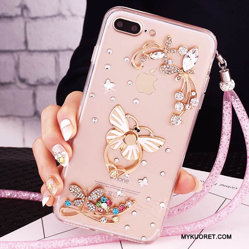 Kuori iPhone 7 Plus Strassi Puhelimen Kuoret Jauhe, Kotelo iPhone 7 Plus Suojaus