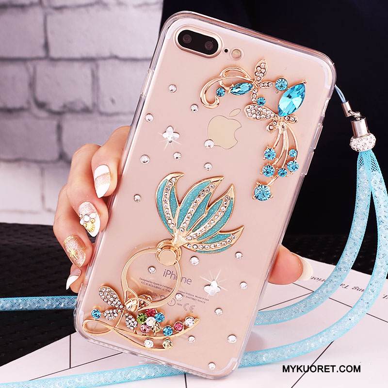 Kuori iPhone 7 Plus Strassi Puhelimen Kuoret Jauhe, Kotelo iPhone 7 Plus Suojaus