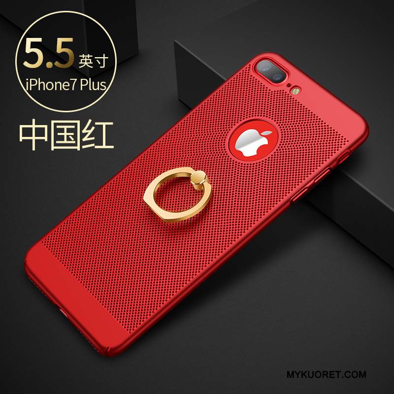 Kuori iPhone 7 Plus Suojaus Pesty Suede Puhelimen Kuoret, Kotelo iPhone 7 Plus Musta Ohut