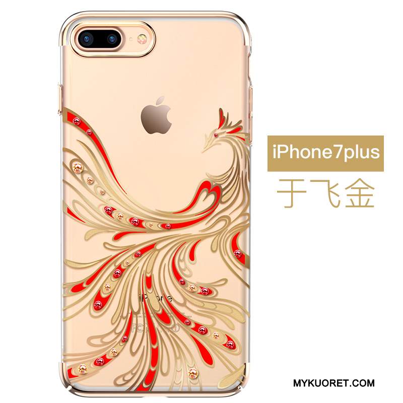 Kuori iPhone 7 Plus Suojaus Trendi Kova, Kotelo iPhone 7 Plus Laukut Punainen Murtumaton