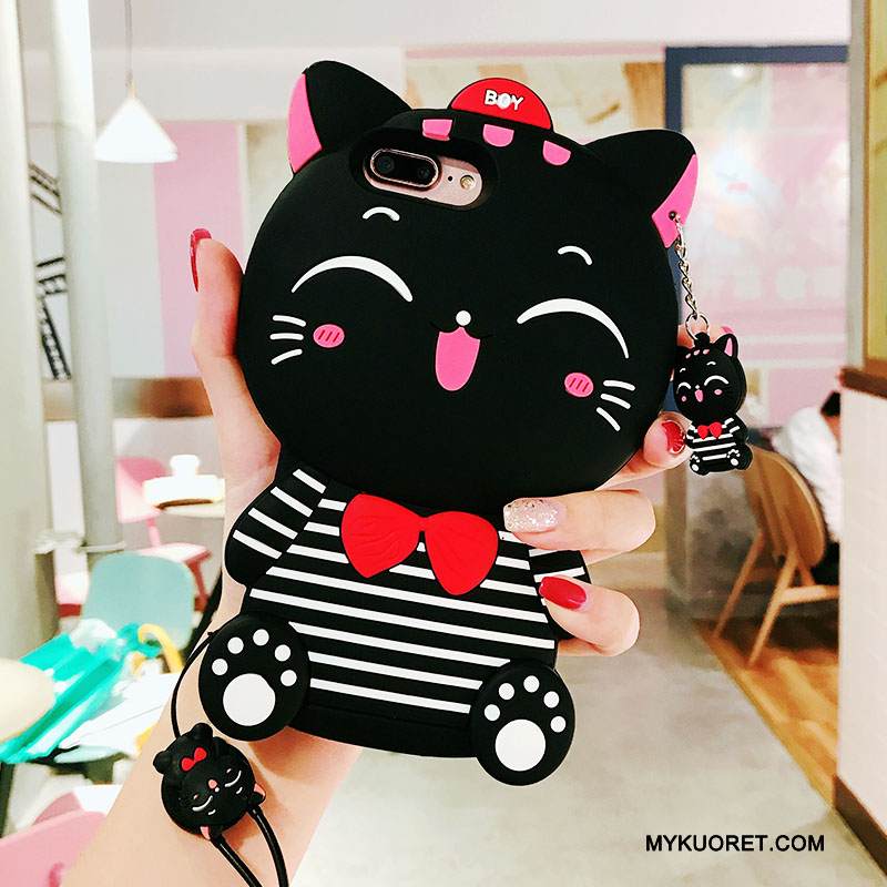 Kuori iPhone 7 Sarjakuva Puhelimen Kuoret Rikkaus, Kotelo iPhone 7 Laukut Persoonallisuus Ripustettavat Koristeet