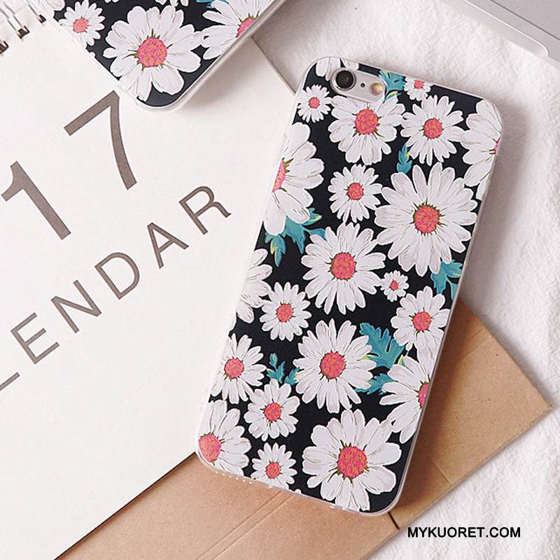 Kuori iPhone 7 Silikoni Jauhe Ripustettavat Koristeet, Kotelo iPhone 7 Kohokuviointi Puhelimen Kuoret Persoonallisuus