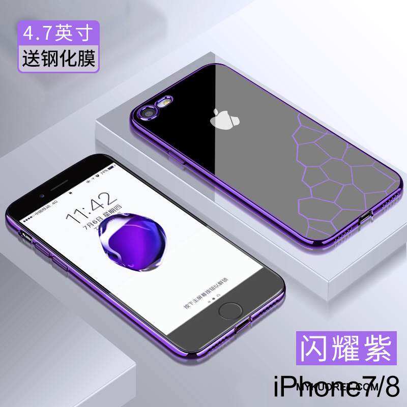 Kuori iPhone 7 Silikoni Ohut Puhelimen Kuoret, Kotelo iPhone 7 Ultra Murtumaton