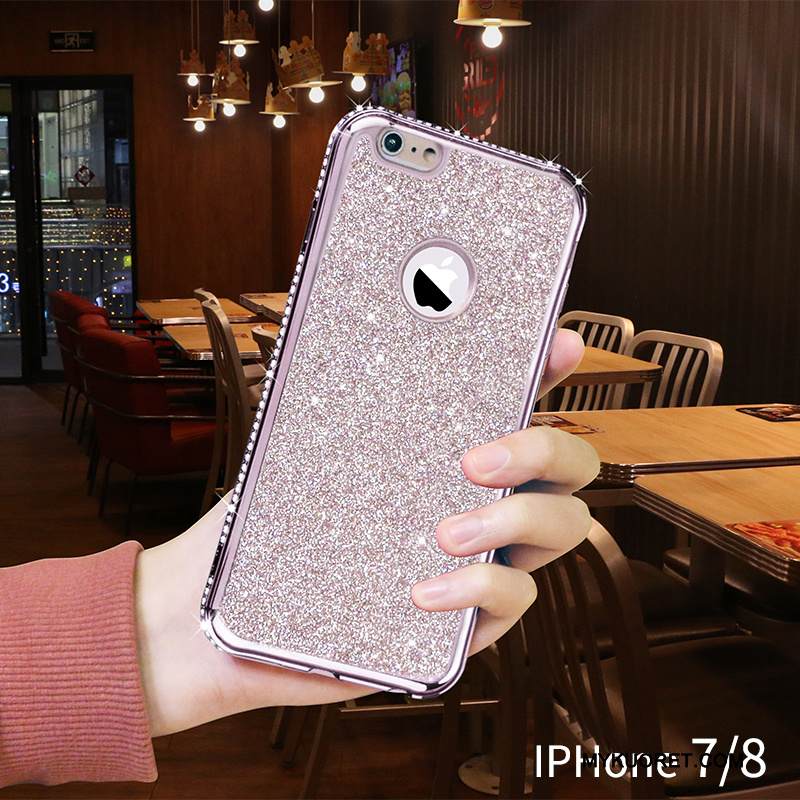 Kuori iPhone 7 Silikoni Ohut Punainen, Kotelo iPhone 7 Pehmeä Neste Trendi Uusi