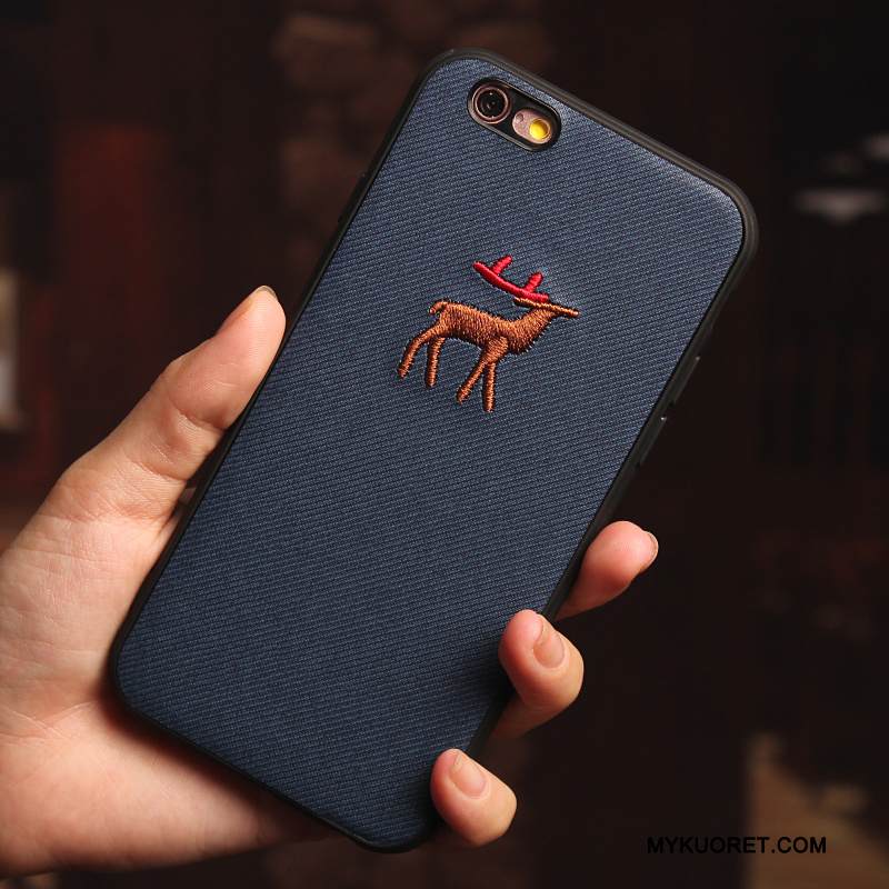 Kuori iPhone 7 Silikoni Pieni Persoonallisuus, Kotelo iPhone 7 Suojaus Kirjonta Puhelimen Kuoret