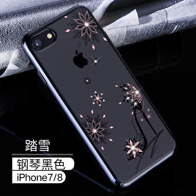 Kuori iPhone 7 Strassi Uusi Kova, Kotelo iPhone 7 Suojaus Puhelimen Kuoret Murtumaton