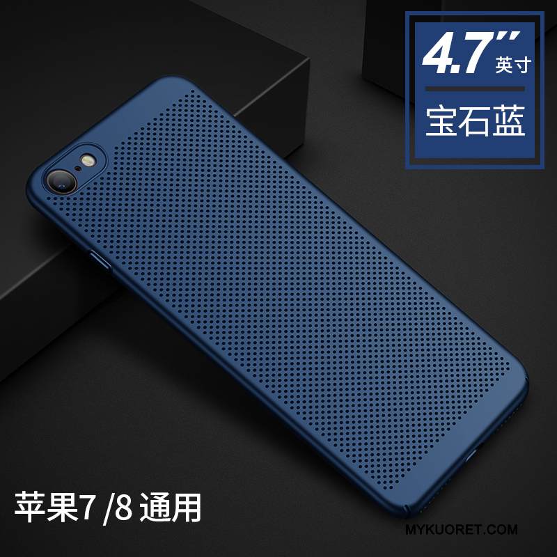 Kuori iPhone 7 Suojaus Musta Ohut, Kotelo iPhone 7 Puhelimen Kuoret Säteilevä