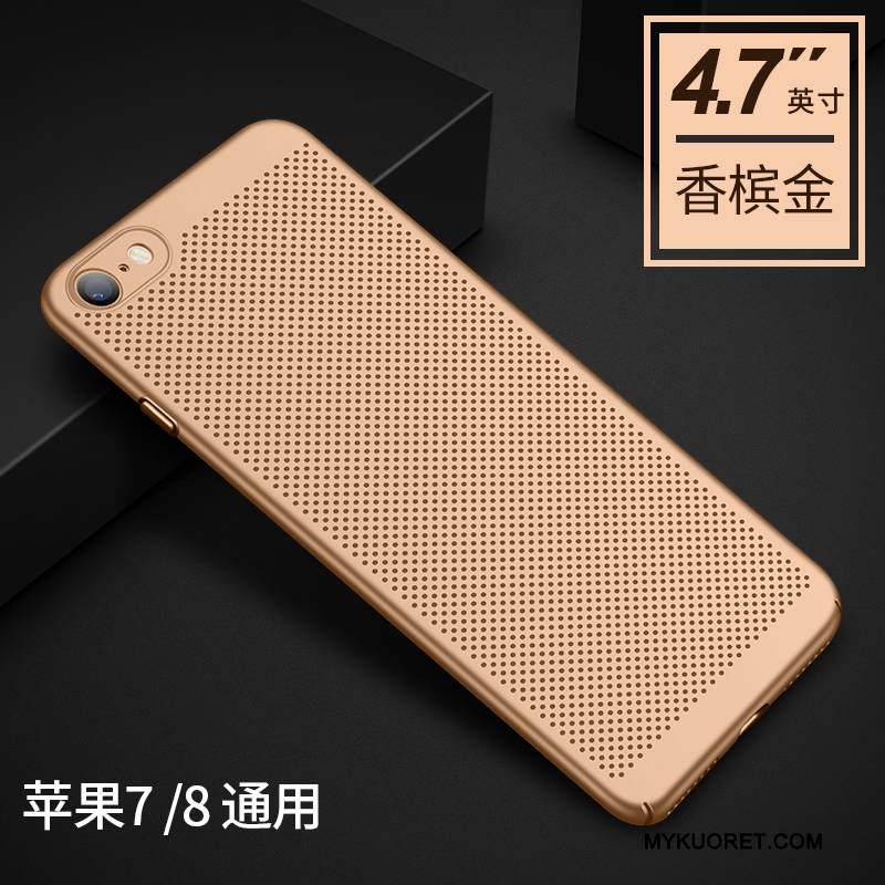 Kuori iPhone 7 Suojaus Musta Ohut, Kotelo iPhone 7 Puhelimen Kuoret Säteilevä