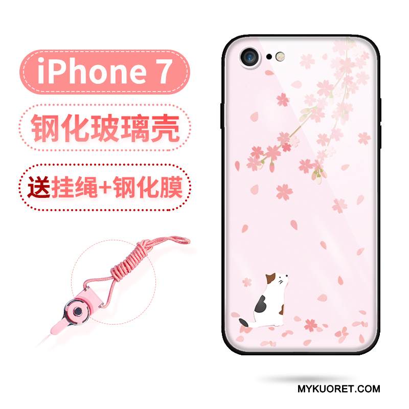 Kuori iPhone 7 Suojaus Peili Puhelimen Kuoret, Kotelo iPhone 7 Net Red Uusi