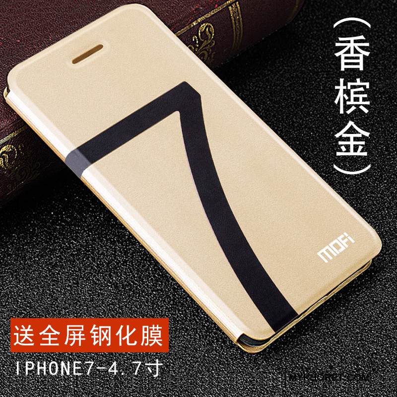 Kuori iPhone 7 Suojaus Puhelimen Kuoret Trendi, Kotelo iPhone 7 Laukut Murtumaton Kulta