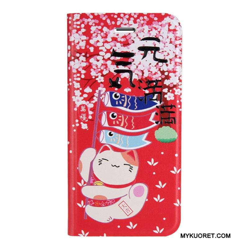 Kuori iPhone 7 Suojaus Sininen Puhelimen Kuoret, Kotelo iPhone 7 Sarjakuva Murtumaton Trendi