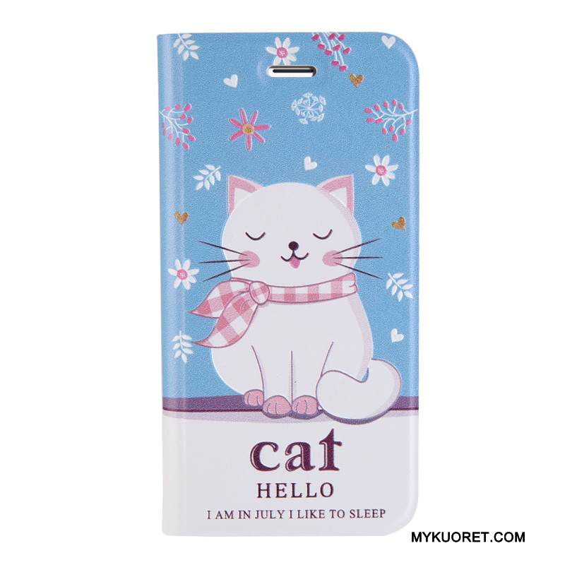 Kuori iPhone 7 Suojaus Sininen Puhelimen Kuoret, Kotelo iPhone 7 Sarjakuva Murtumaton Trendi