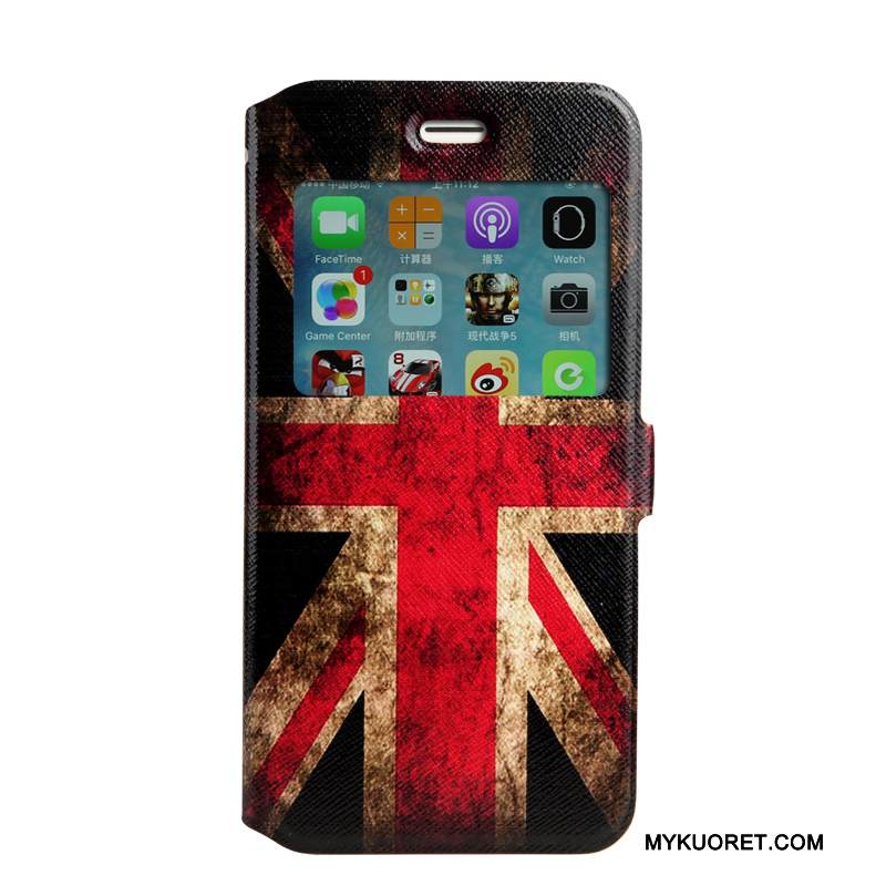 Kuori iPhone 7 Suojaus Violetti Murtumaton, Kotelo iPhone 7 Maalaus Puhelimen Kuoret