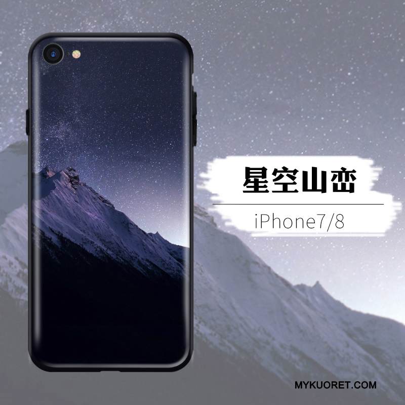 Kuori iPhone 8 Laukut Murtumaton Puhelimen Kuoret, Kotelo iPhone 8 Luova Keltainen Persoonallisuus