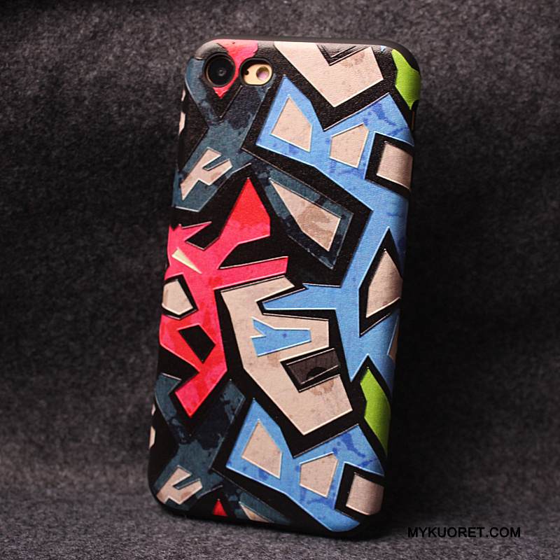 Kuori iPhone 8 Laukut Persoonallisuus Murtumaton, Kotelo iPhone 8 Luova Tide-brändi Puhelimen Kuoret