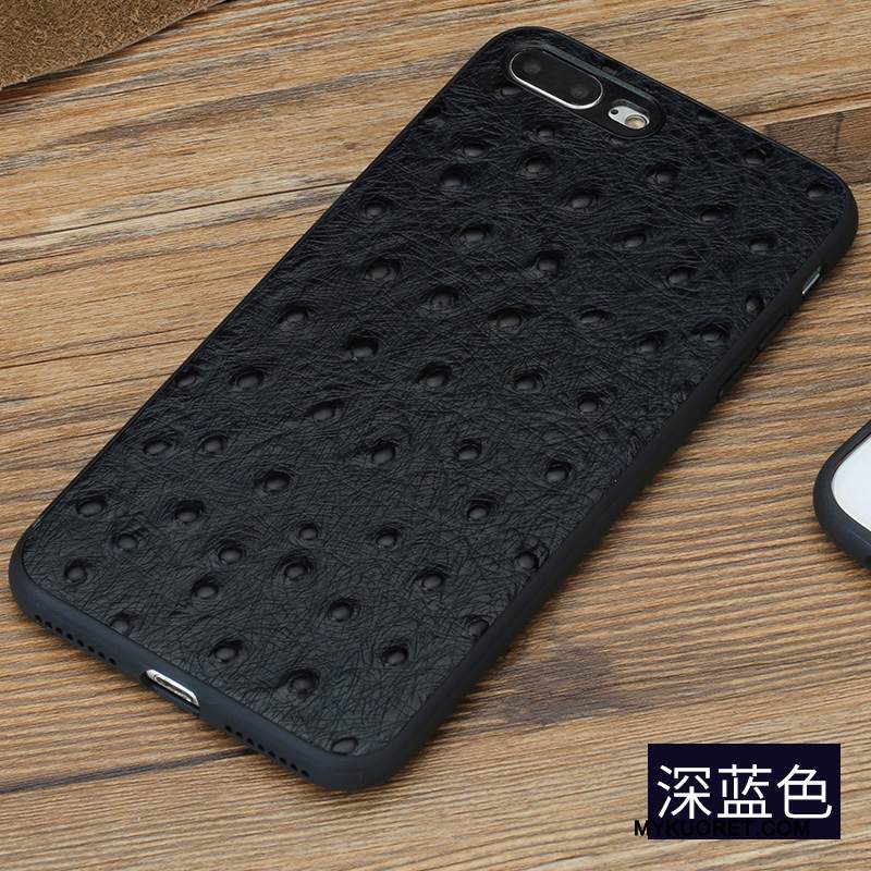 Kuori iPhone 8 Laukut Persoonallisuus Trendi, Kotelo iPhone 8 Ylellisyys Murtumaton Musta