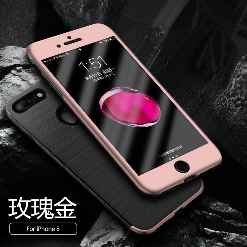 Kuori iPhone 8 Laukut Puhelimen Kuoret Kulta, Kotelo iPhone 8 Silikoni Persoonallisuus Sininen