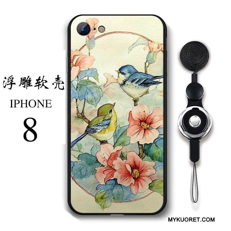Kuori iPhone 8 Laukut Puhelimen Kuoret Uusi, Kotelo iPhone 8 Luova Tide-brändi Murtumaton