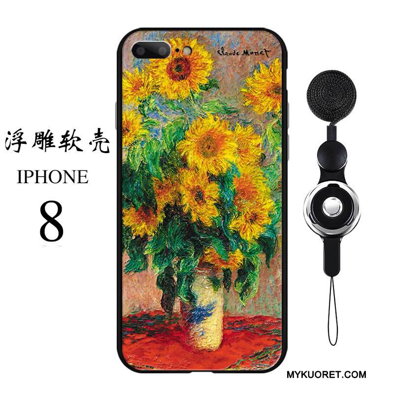 Kuori iPhone 8 Laukut Puhelimen Kuoret Uusi, Kotelo iPhone 8 Luova Tide-brändi Murtumaton