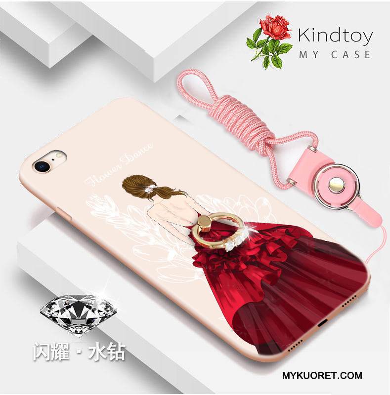 Kuori iPhone 8 Laukut Puhelimen Kuoret Violetti, Kotelo iPhone 8 Silikoni Tide-brändi