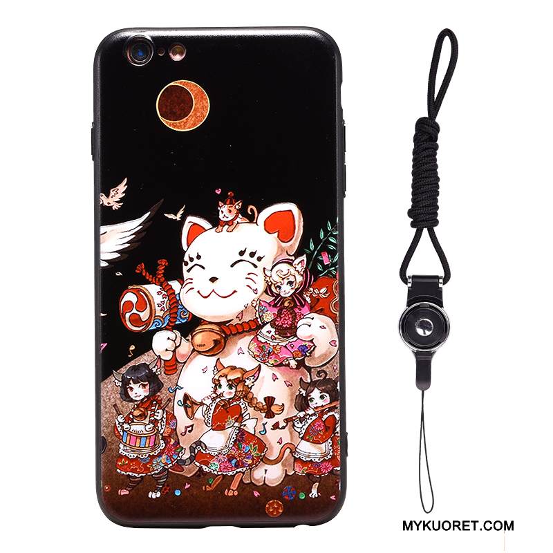 Kuori iPhone 8 Luova Tuuli Rikkaus, Kotelo iPhone 8 Monivärinen Persoonallisuus Kissa