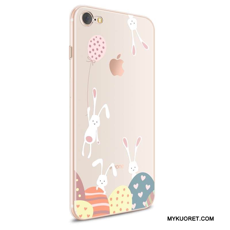 Kuori iPhone 8 Monivärinen Ihana Läpinäkyvä, Kotelo iPhone 8 Pehmeä Neste Puhelimen Kuoret Pu