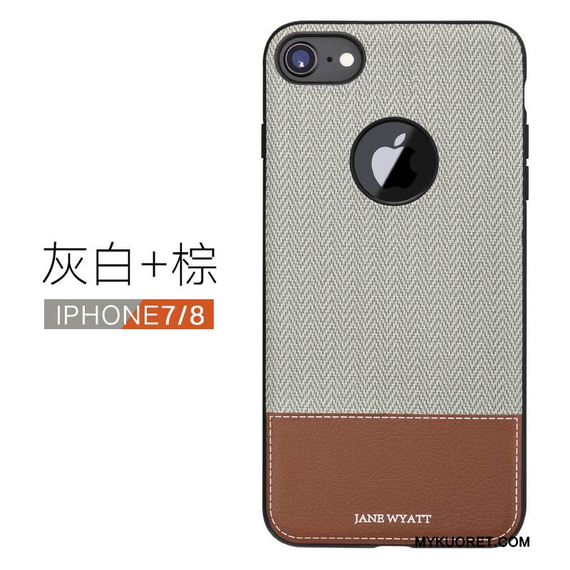 Kuori iPhone 8 Monivärinen Murtumaton Uusi, Kotelo iPhone 8 Nahka Puhelimen Kuoret Trendi