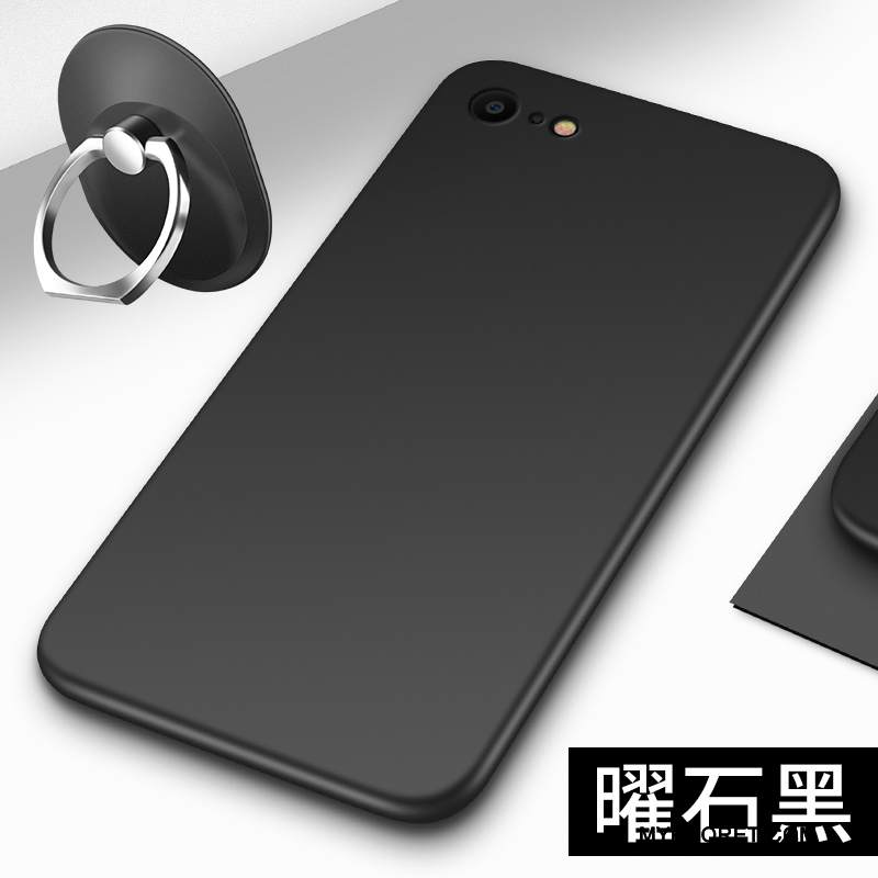 Kuori iPhone 8 Pehmeä Neste Keltainen Trendi, Kotelo iPhone 8 Silikoni Puhelimen Kuoret Punainen