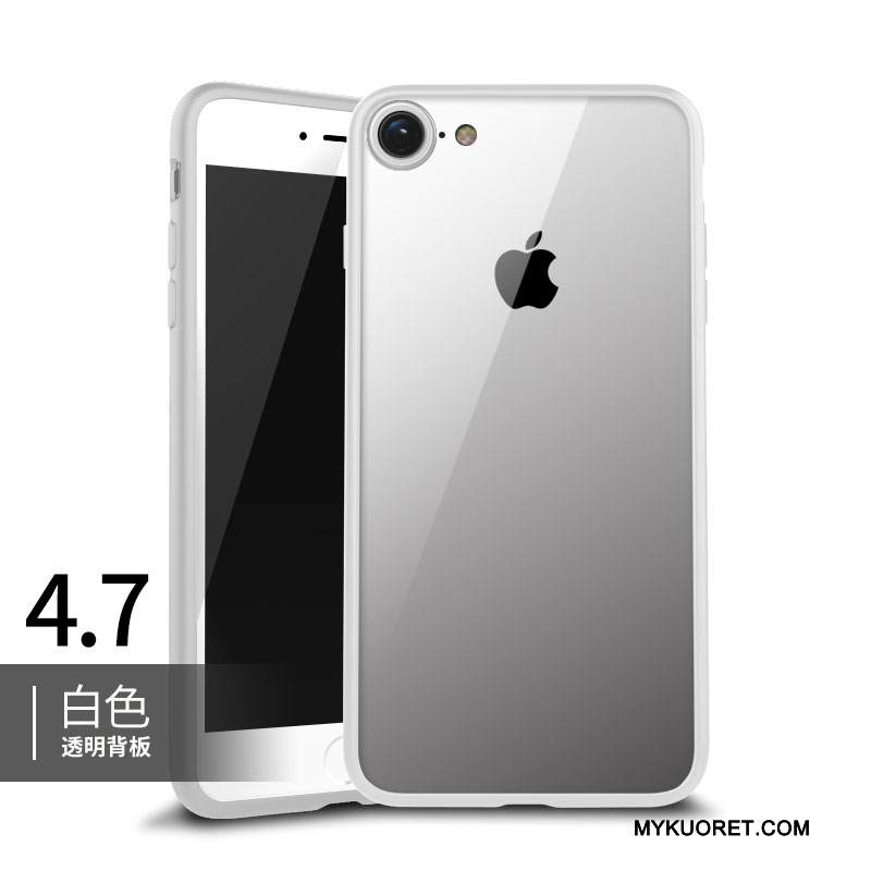 Kuori iPhone 8 Pehmeä Neste Läpinäkyvä Puhelimen Kuoret, Kotelo iPhone 8 Silikoni Ultra Murtumaton