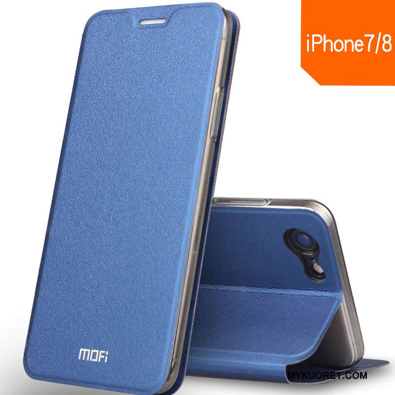 Kuori iPhone 8 Pehmeä Neste Murtumaton Puhelimen Kuoret, Kotelo iPhone 8 Nahka