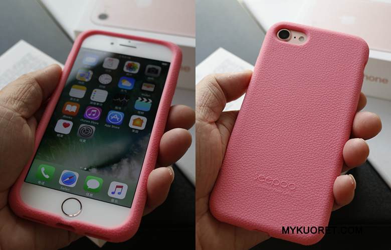 Kuori iPhone 8 Pehmeä Neste Murtumaton Puhelimen Kuoret, Kotelo iPhone 8 Silikoni Harmaa