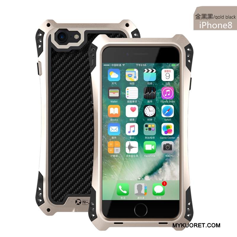 Kuori iPhone 8 Pehmeä Neste Puhelimen Kuoret Persoonallisuus, Kotelo iPhone 8 Tuki Trendi Punainen