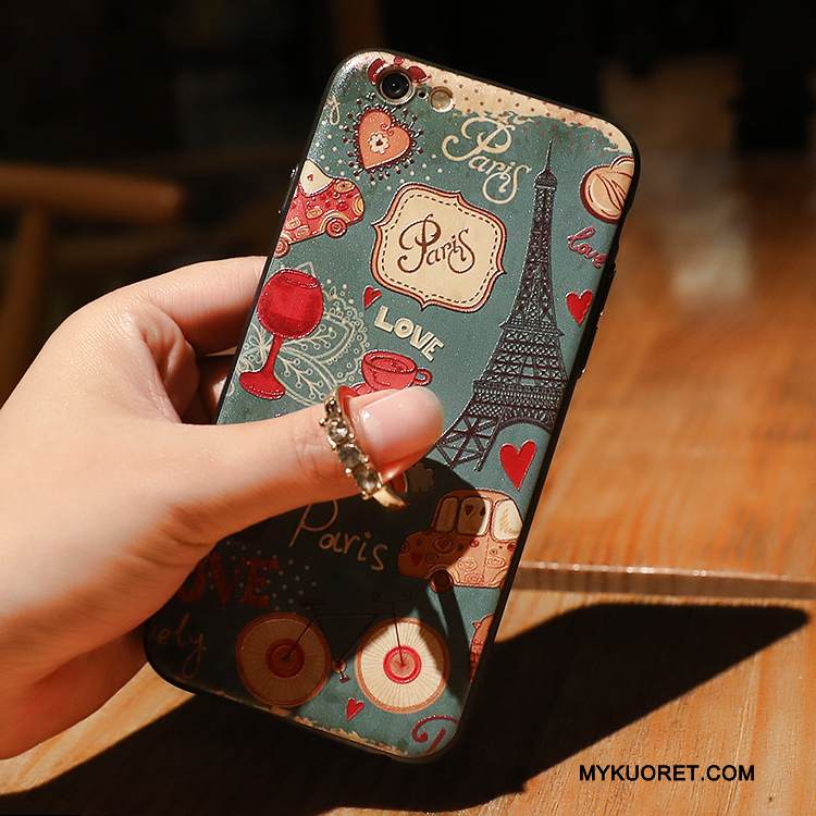 Kuori iPhone 8 Pehmeä Neste Ripustettavat Koristeet Kova, Kotelo iPhone 8 Laukut Puhelimen Kuoret