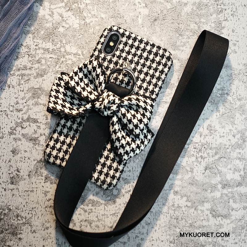 Kuori iPhone 8 Perhonen Uusi, Kotelo iPhone 8 Ripustettavat Koristeet Harmaa