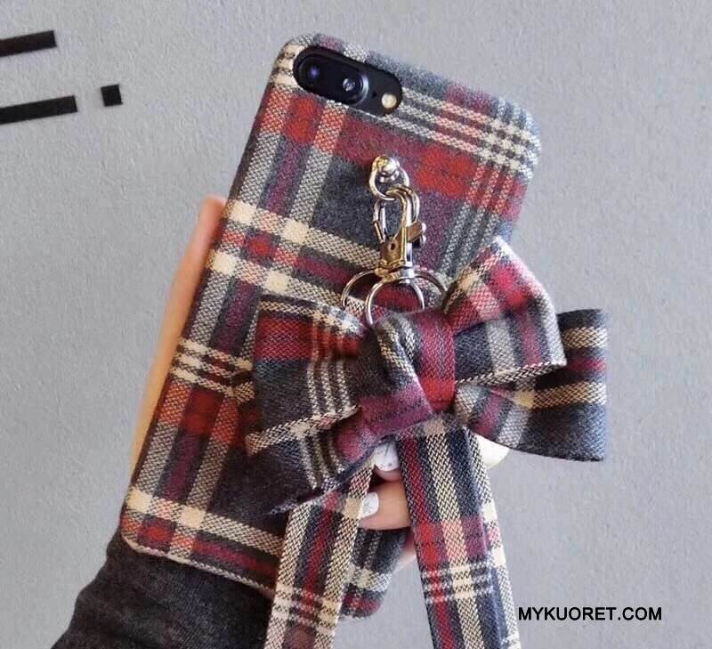 Kuori iPhone 8 Perhonen Uusi, Kotelo iPhone 8 Ripustettavat Koristeet Harmaa