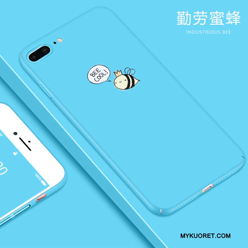 Kuori iPhone 8 Plus Laukut Kova Pesty Suede, Kotelo iPhone 8 Plus Monivärinen Puhelimen Kuoret Trendi