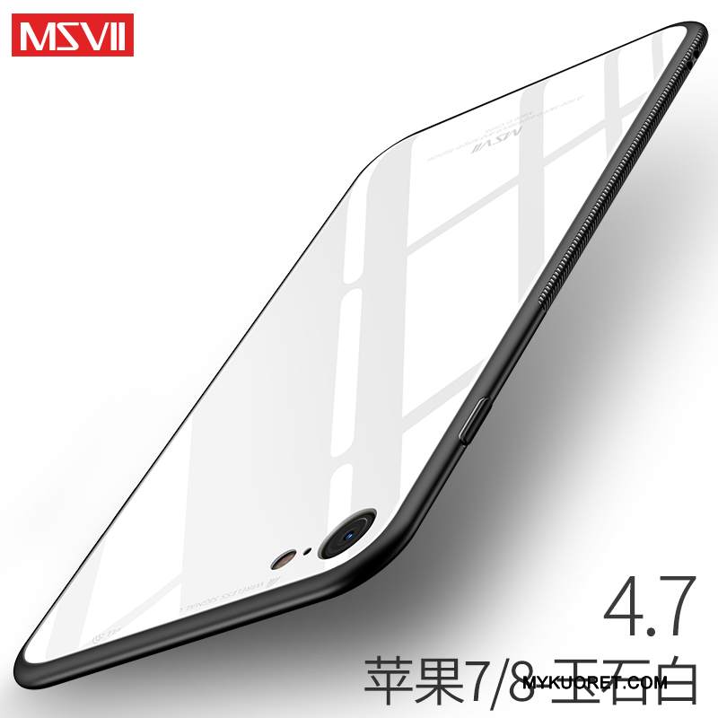 Kuori iPhone 8 Plus Laukut Lasi Tide-brändi, Kotelo iPhone 8 Plus Puhelimen Kuoret Murtumaton